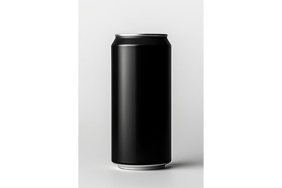 Black Drink Can Mockup: Essential Graphics for Product Mockups