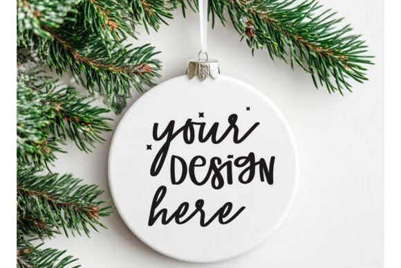 Christmas Ornaments Mockup 25: Graphics & Product Mockups