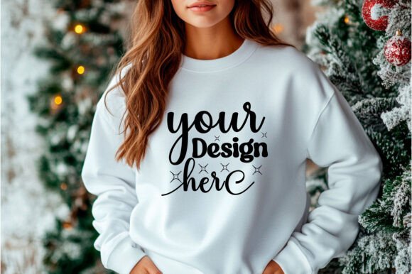 Christmas Sweater Mockup 127: Essential Graphics for Product Mockups