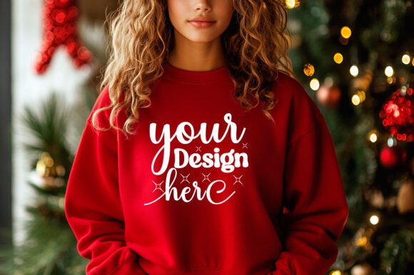 Christmas Sweater Mockup 130: Graphics & Product Mockups