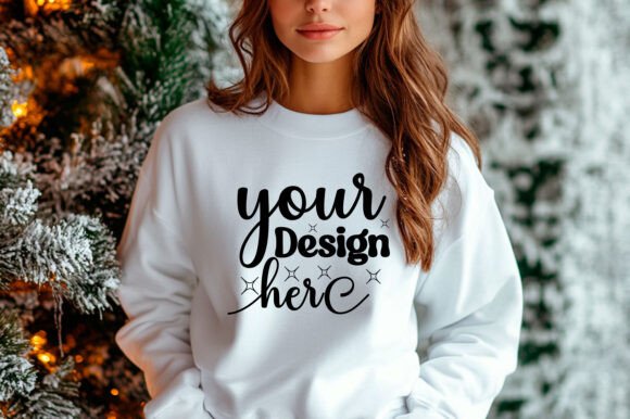 Christmas Sweater Mockup 133: Premium Graphics for Product Mockups