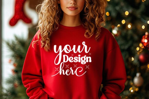 Christmas Sweater Mockup 145: Graphics & Product Mockups