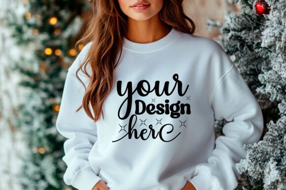 Christmas Sweater Mockup 153: Premium Graphics for Product Mockups