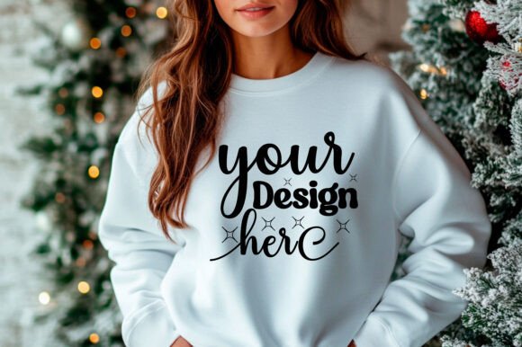 Christmas Sweater Mockup 158: Graphics for Product Mockups