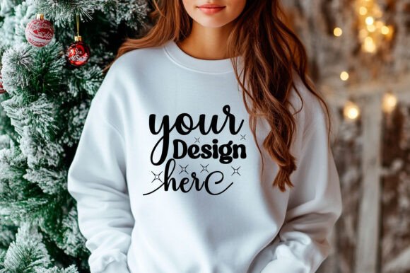 Christmas Sweater Mockup 165: Graphics for Product Mockups
