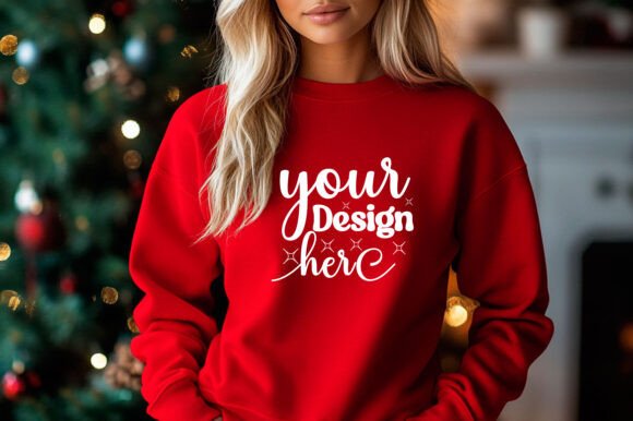 Christmas Sweater Mockup 178: Graphics for Product Mockups