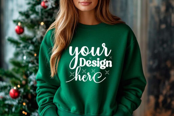 Christmas Sweater Mockup 43: Graphics for Product Mockups