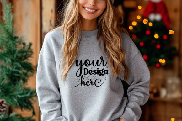 Christmas Sweater Mockup 73: Graphics for Product Mockups