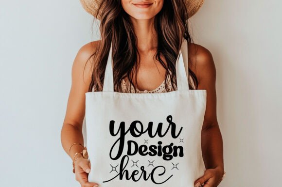 Christmas Tote Bag Mockup 110: Graphics for Product Mockups