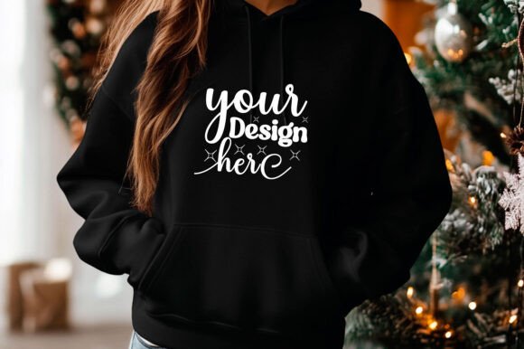 Gildan 18500 Hoodie Mockup 13: Graphics & Product Mockups