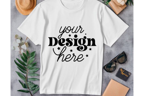 Gildan 64000 White Mockup 24: Premium Graphics