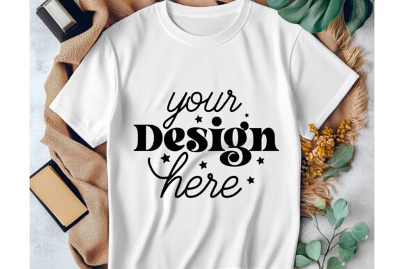 Gildan 64000 White Mockup 28: Premium Graphics & Product Mockups