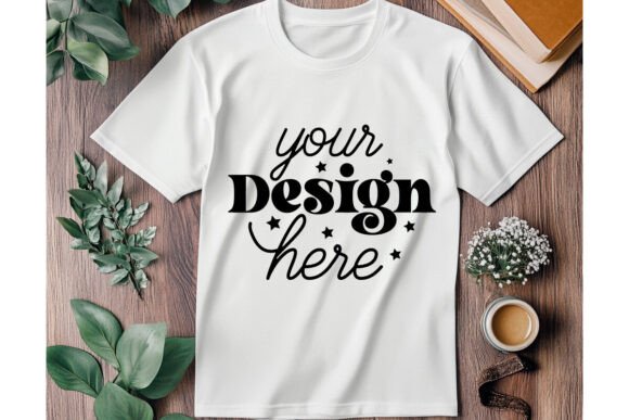 Gildan 64000 White Mockup 33: Essential Graphics & Product Mockups